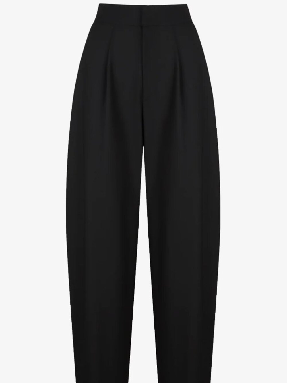 NEW Smythe Tapered Pleated Pant in Raven Black